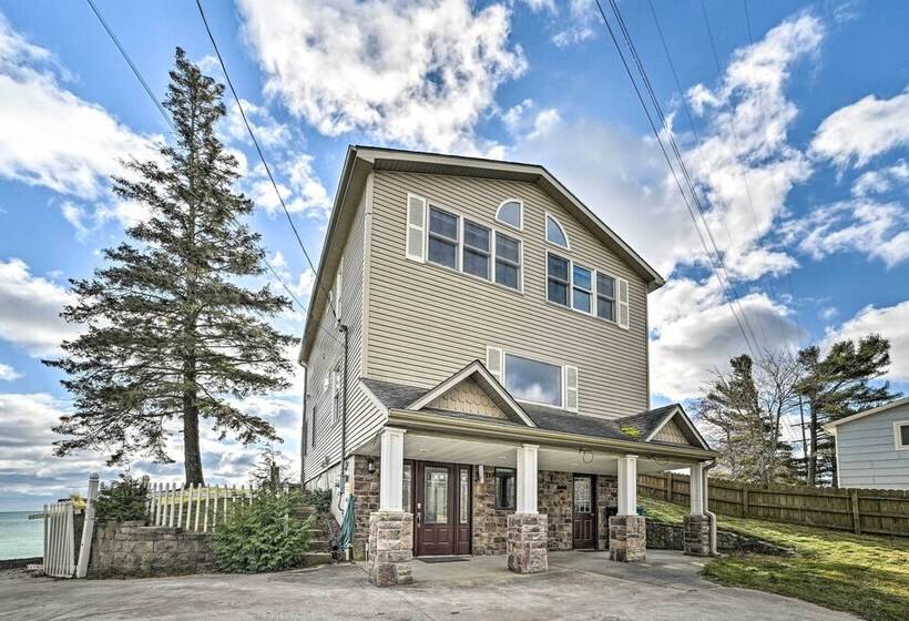 East Tawas Home W/ Patio, Lake Huron On Site