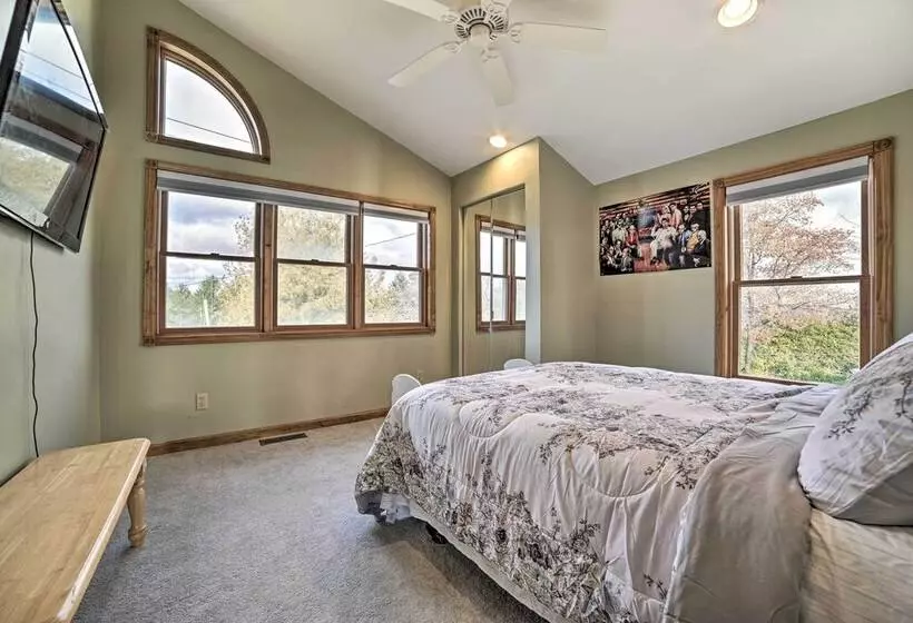 East Tawas Home W/ Patio, Lake Huron On Site