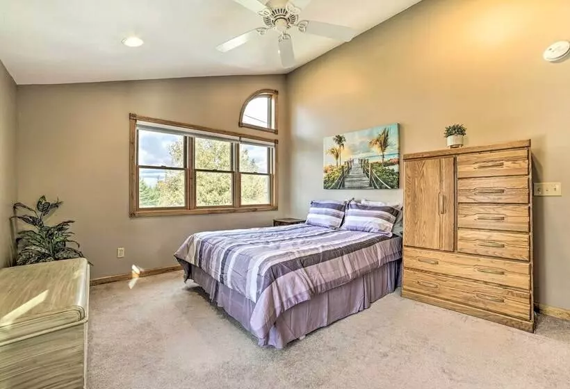 East Tawas Home W/ Patio, Lake Huron On Site