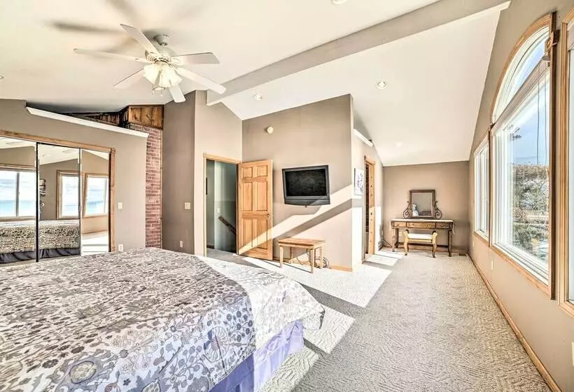 East Tawas Home W/ Patio, Lake Huron On Site