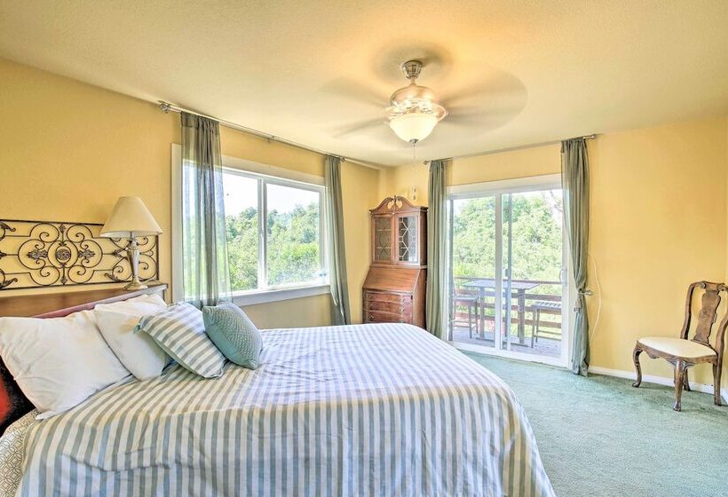 Hilltop Home In Wine Country W/ Hot Tub & Views!