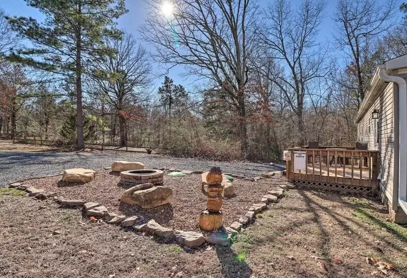 Lakefront Greers Ferry Cabin W/ Covered Boat Slip!