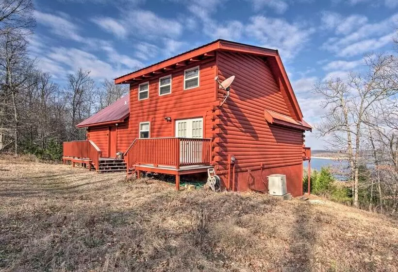 Large Cabin W/ Deck Overlooking Norfork Lake!