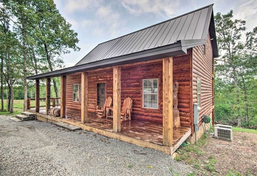 Secluded Log Cabin With Decks, Views & Lake Access