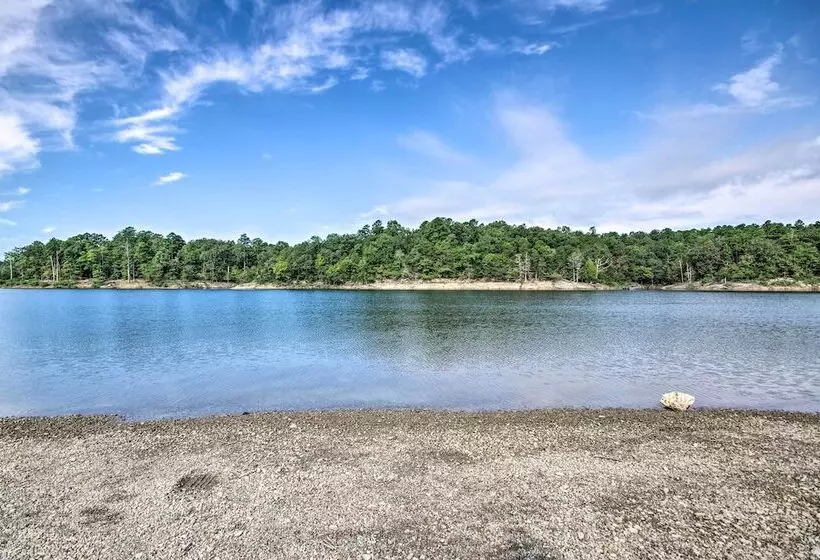 Secluded Log Cabin With Decks, Views & Lake Access