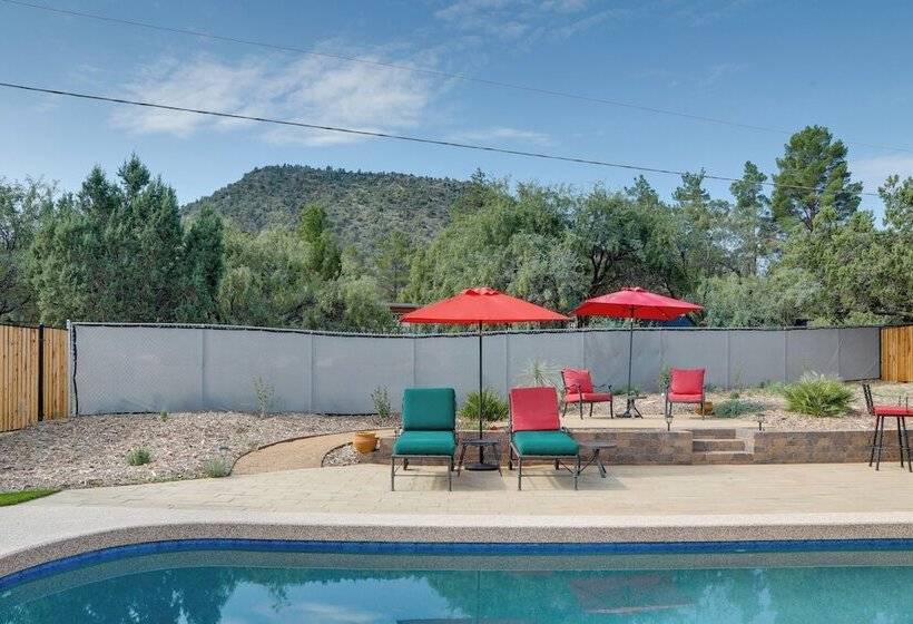 Sedona Home On 1 Acre W/ Pool+red Rock Views!
