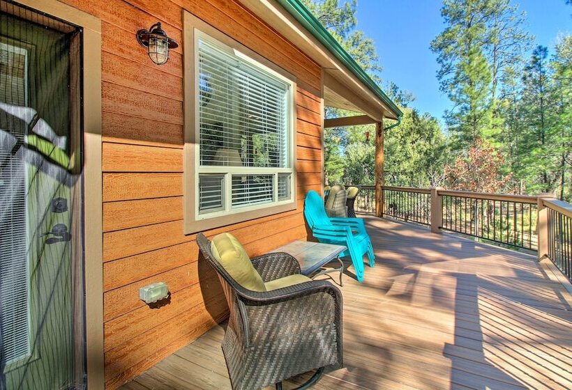 Near Hiking: Cabin W/ Deck & Grill In Show Low