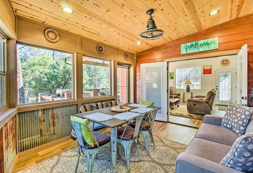 Near Hiking: Cabin W/ Deck & Grill In Show Low