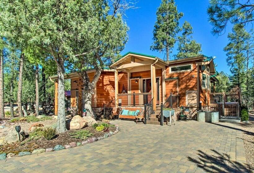 Near Hiking: Cabin W/ Deck & Grill In Show Low