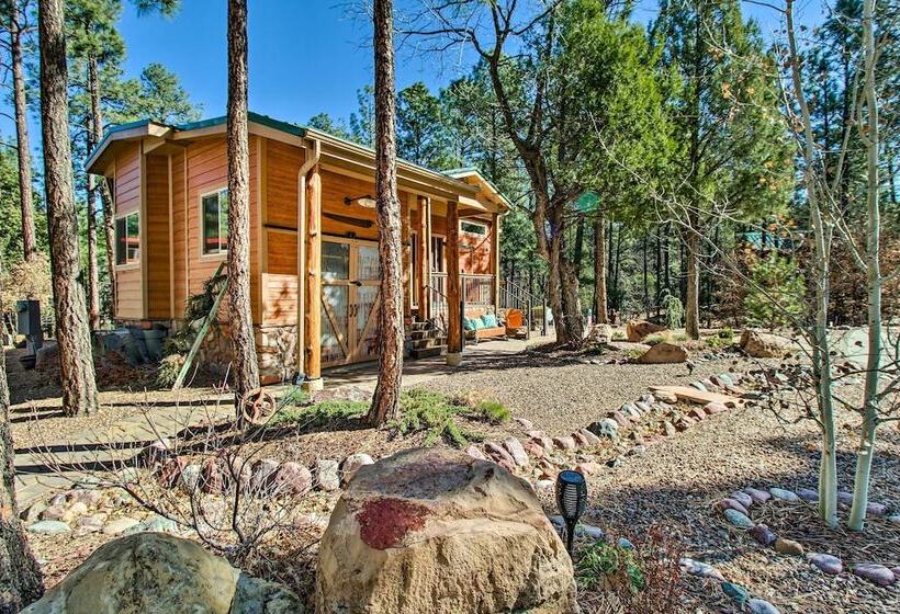 Near Hiking: Cabin W/ Deck & Grill In Show Low