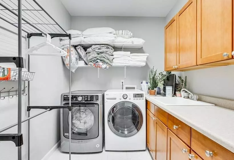 Fenced Yard & Trail Access: Dog Friendly Erie Home