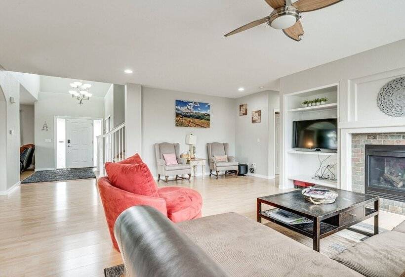 Fenced Yard & Trail Access: Dog Friendly Erie Home