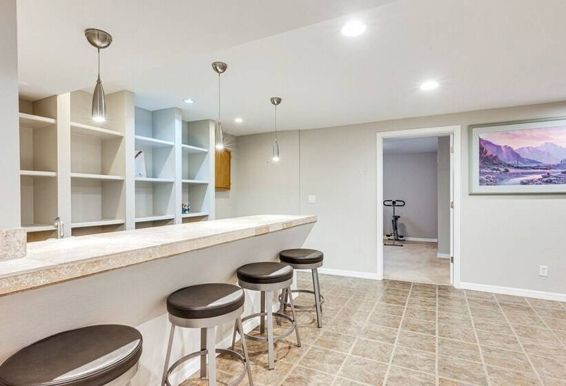 Fenced Yard & Trail Access: Dog Friendly Erie Home