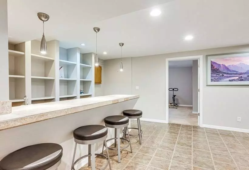 Fenced Yard & Trail Access: Dog Friendly Erie Home