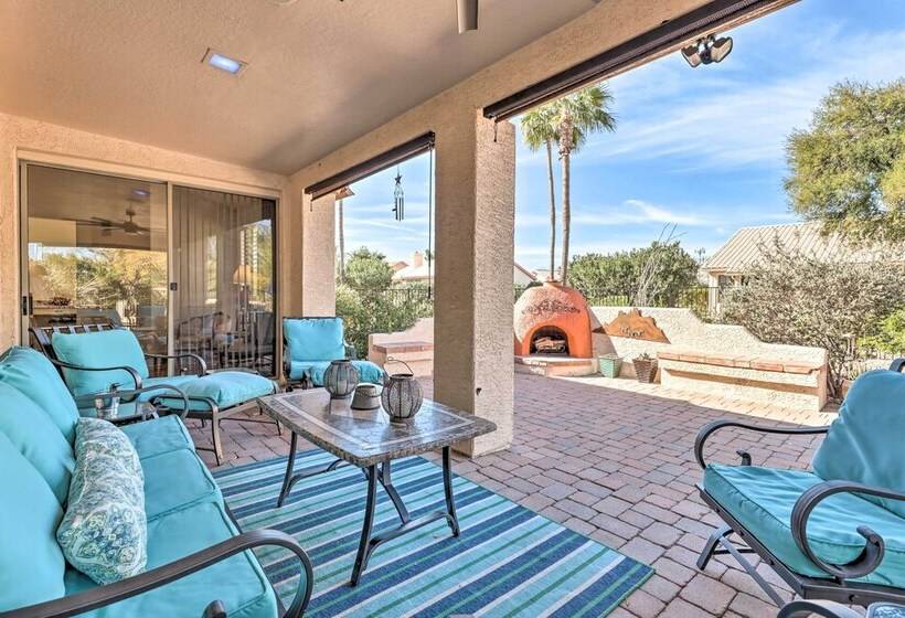 Sun Lit Casa In 55+ Community W/ Bbq & Patio!