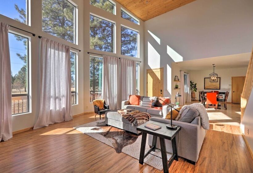 Munds Park Cabin: Deck, Near Pinewood Golf Course