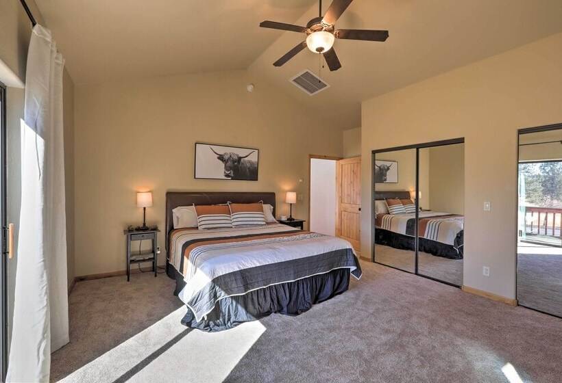 Munds Park Cabin: Deck, Near Pinewood Golf Course