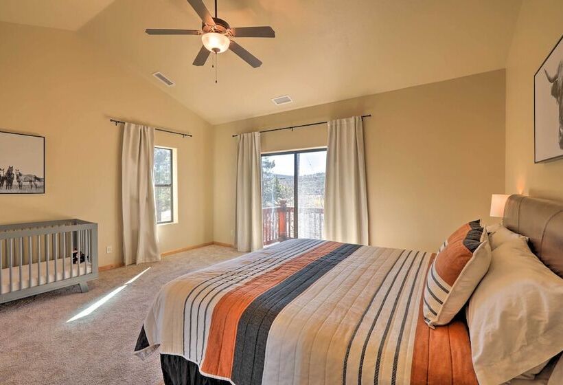 Munds Park Cabin: Deck, Near Pinewood Golf Course