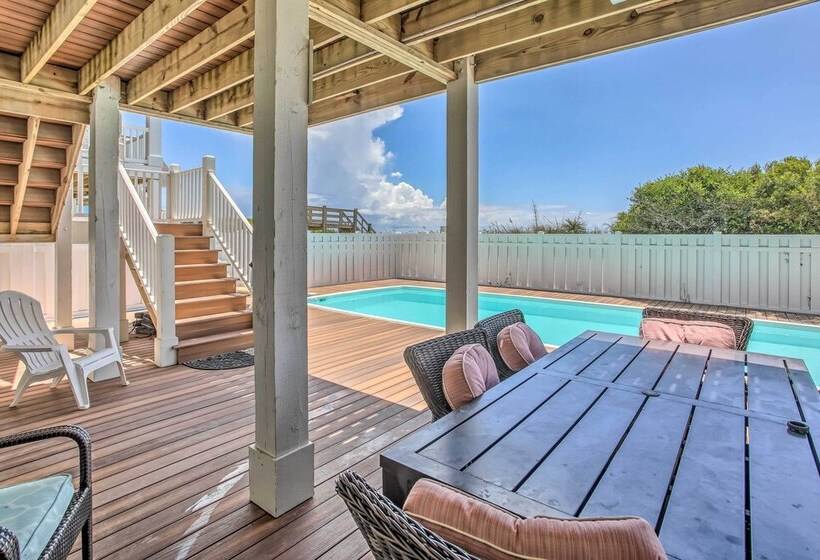 Coastal Retreat W/ Hot Tub: Steps To Beach!