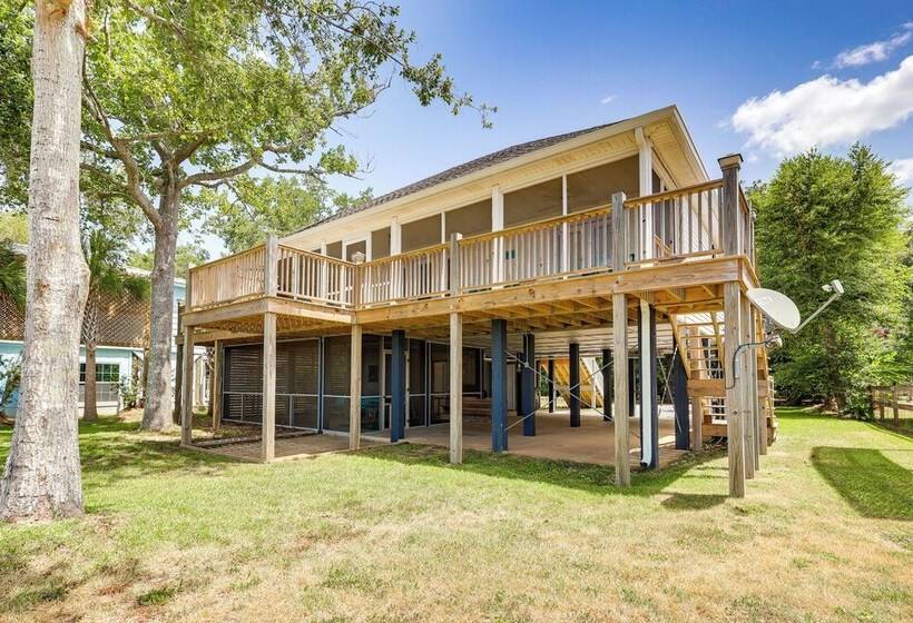 Foley Beach Cottage W/ Waterfront Backyard!