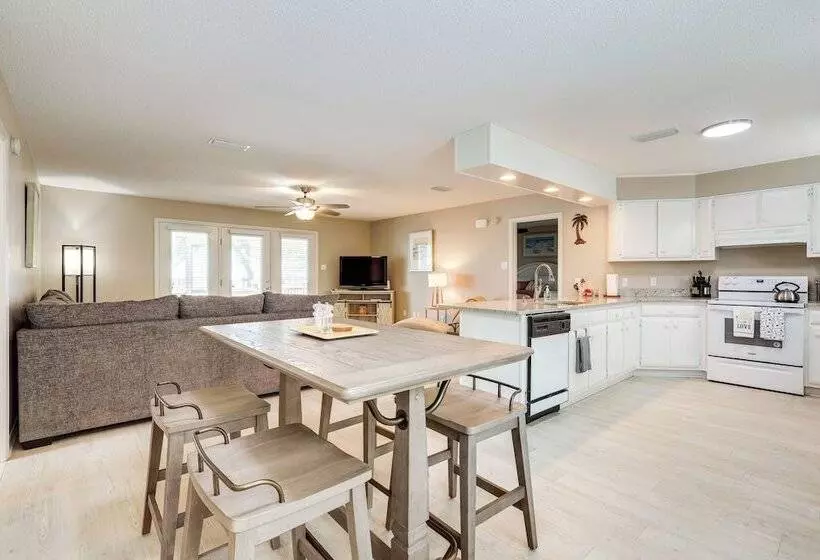 Foley Beach Cottage W/ Waterfront Backyard!