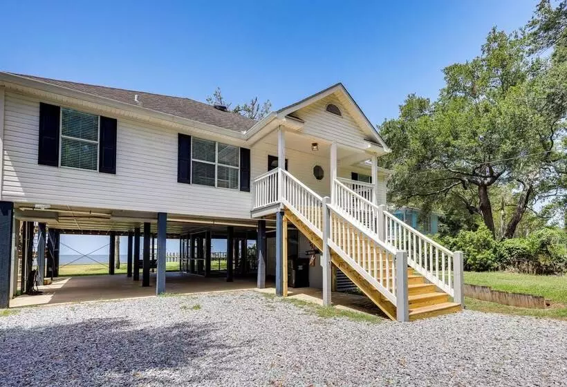 Foley Beach Cottage W/ Waterfront Backyard!