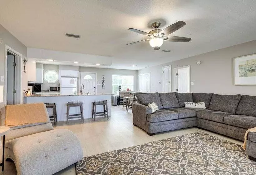 Foley Beach Cottage W/ Waterfront Backyard!