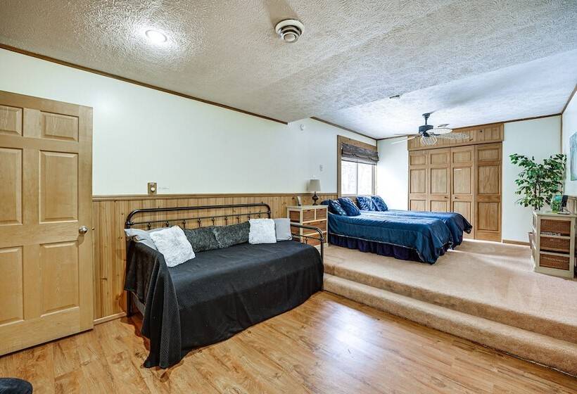 Lakefront Brohman Retreat W/ Dock & Fire Pit!