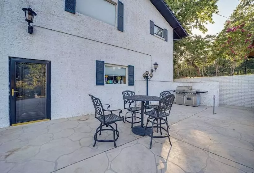 Lakefront Eufaula Escape W/ Dock + Private Beach!