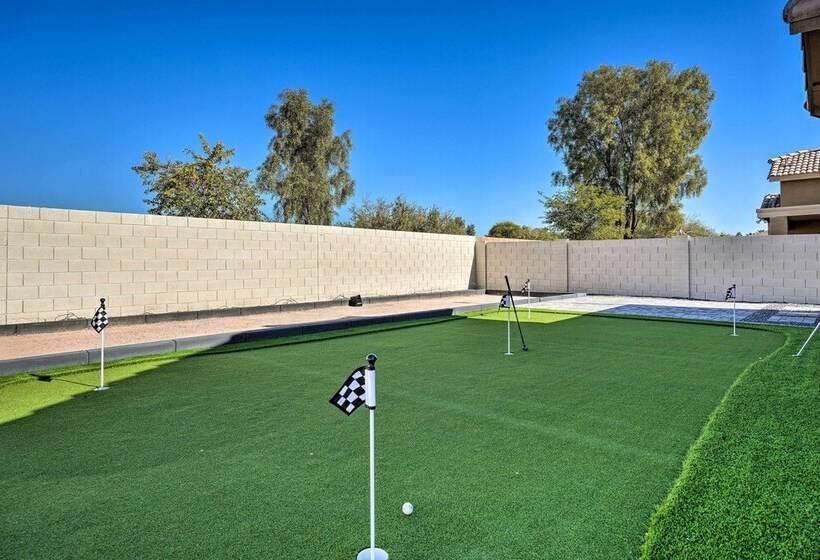 Modern Home W/ Putting Green, 2 Mi To Golfing