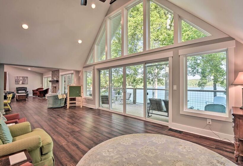 Renovated Lakeside Home W/ Private Boat Dock!
