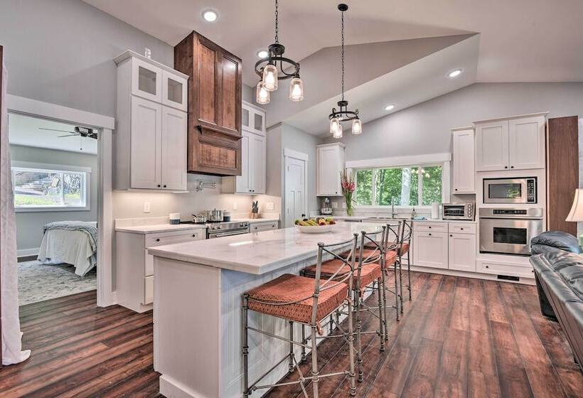 Renovated Lakeside Home W/ Private Boat Dock!