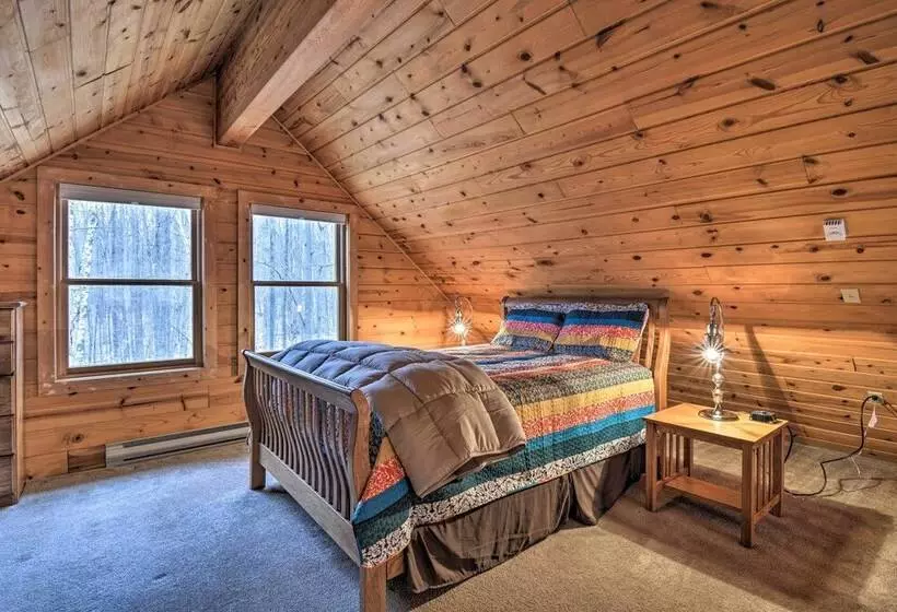 Secluded Gaylord Cabin W/ Deck, Fire Pit & Grill!