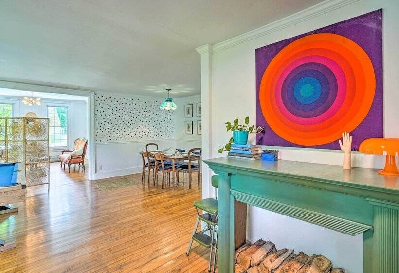 Eclectic Troy Home W/ Hot Tub   Pet Friendly!