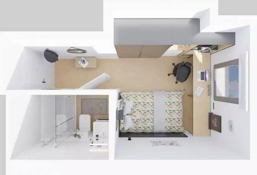 Estudios Y Habitaciones Modernas En Pamplona, Sk