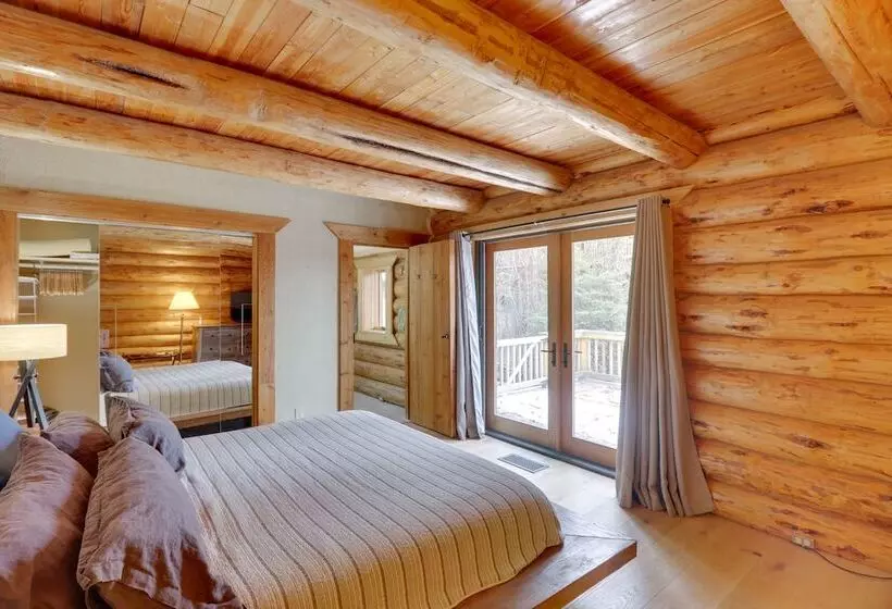 Hand Crafted Cabin W/ Whitefish Lake Views!