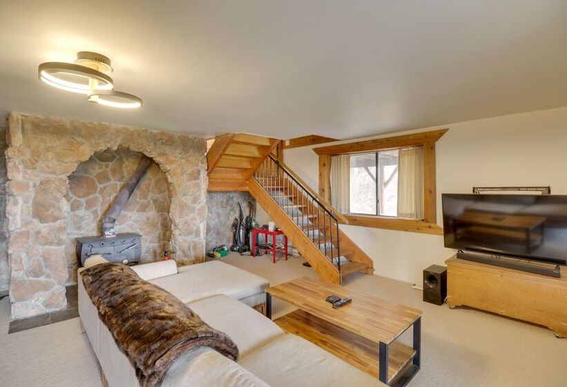 Hand Crafted Cabin W/ Whitefish Lake Views!