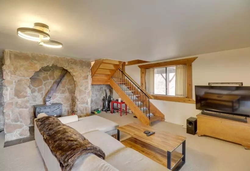 Hand Crafted Cabin W/ Whitefish Lake Views!