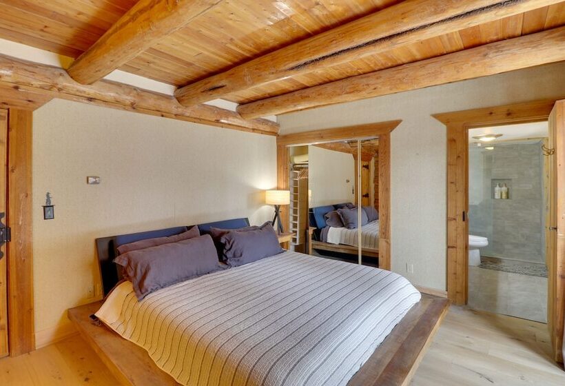 Hand Crafted Cabin W/ Whitefish Lake Views!