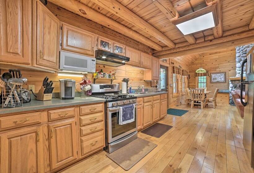 Riverfront Lewiston Cabin W/ Stone Fireplace!