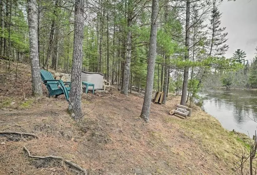 Riverfront Lewiston Cabin W/ Stone Fireplace!