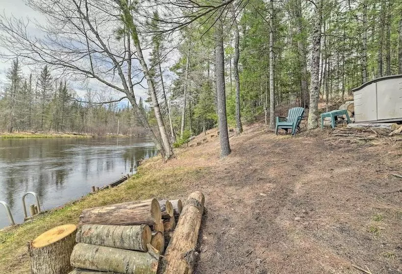 Riverfront Lewiston Cabin W/ Stone Fireplace!