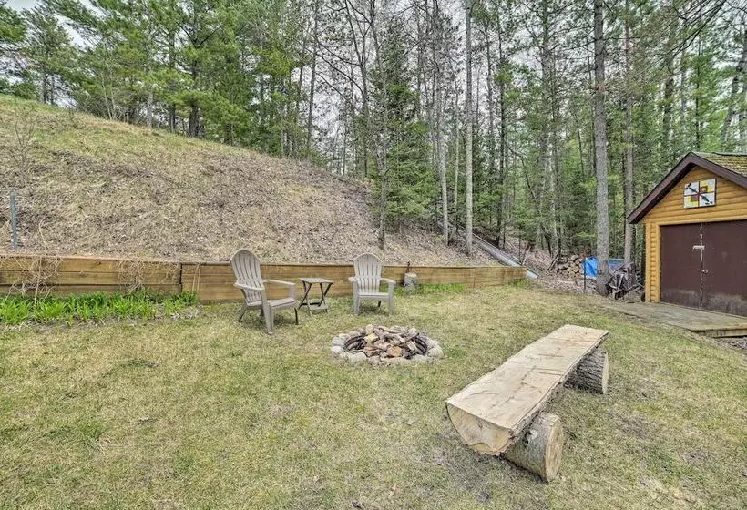 Riverfront Lewiston Cabin W/ Stone Fireplace!