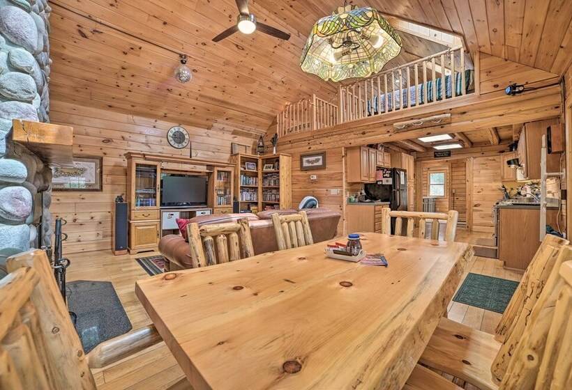 Riverfront Lewiston Cabin W/ Stone Fireplace!