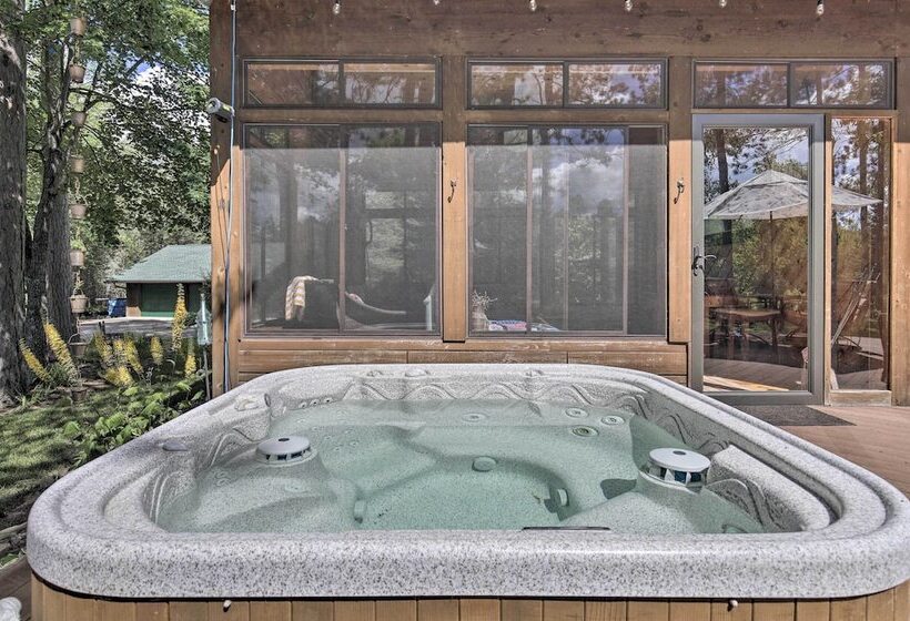 Spacious Riverfront Escape W/ Private Hot Tub