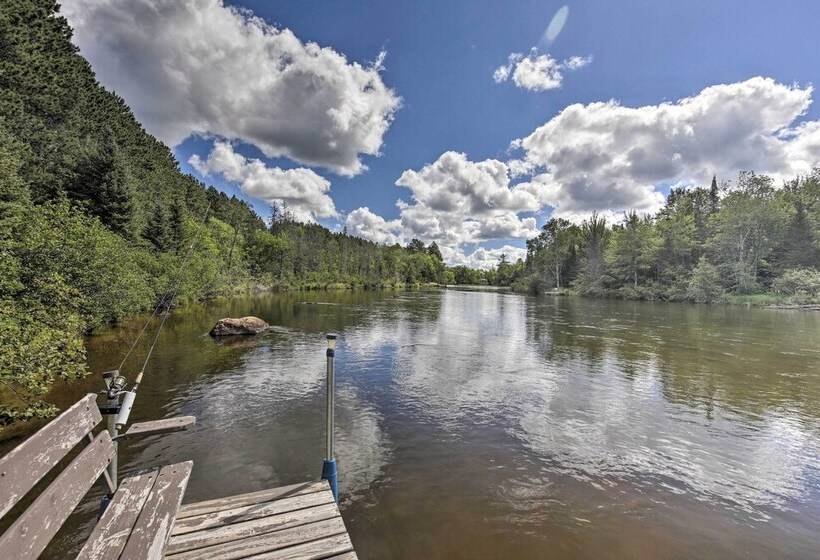 Spacious Riverfront Escape W/ Private Hot Tub