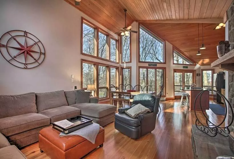 Upscale Wintergreen Resort Home W/golf Course View