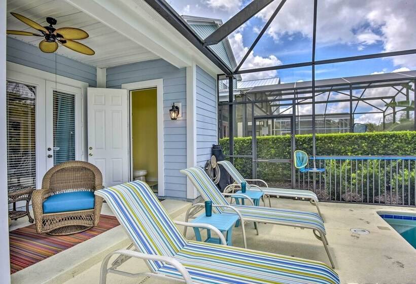 Beautiful Reunion Resort Home < 15 Min To Disney!