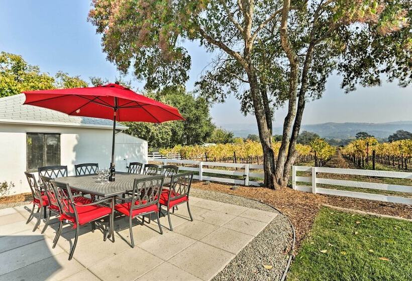 Beautiful Sonoma House W/ Patio & Vineyard Views!