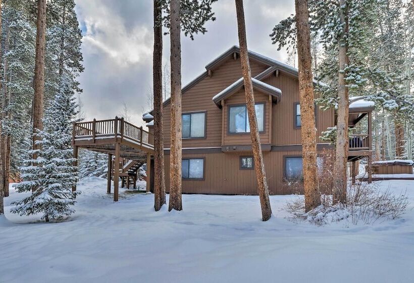 Private Hot Tub + Deck: Breckenridge Abode!